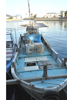 FRP船の処分・プレジャーボートの処分作業3